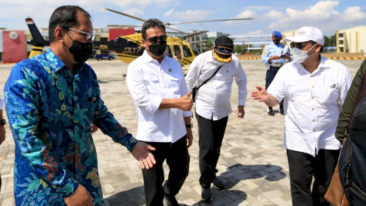 Di Hadapan Menteri Kelautan dan Perikanan, Danny Pomanto Sebut Untia Pelabuhan Potensial