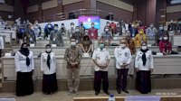 Wawali Parepare Ajak Peserta PKA Puslatbang Berselfie di Monumen Cinta Sejati Habibie Ainun