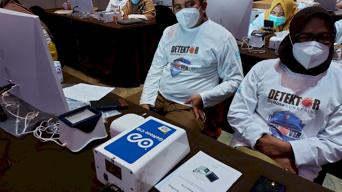 Deteksi Covid, Pemkot Makassar Bimtek Tenaga Layanan GeNose C19