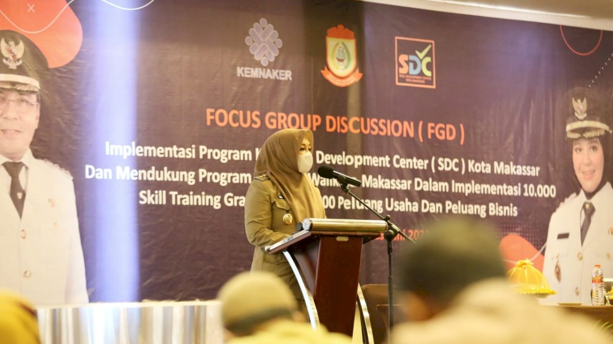 Wawali Makassar Resmi Buka Implementasi SDC Peluang Bagi Pengangguran