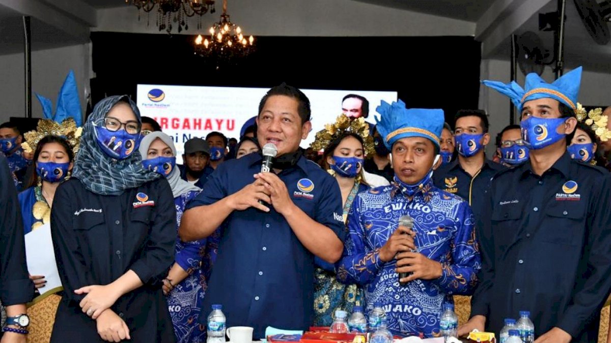 NasDem Sulsel Akan Panaskan Mesin Partai Hingga Tingkat Ranting