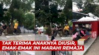 VIDEO: Tak Terima Anaknya Diusir, Emak-emak Ini Marahi Remaja yang Latihan Sepeda