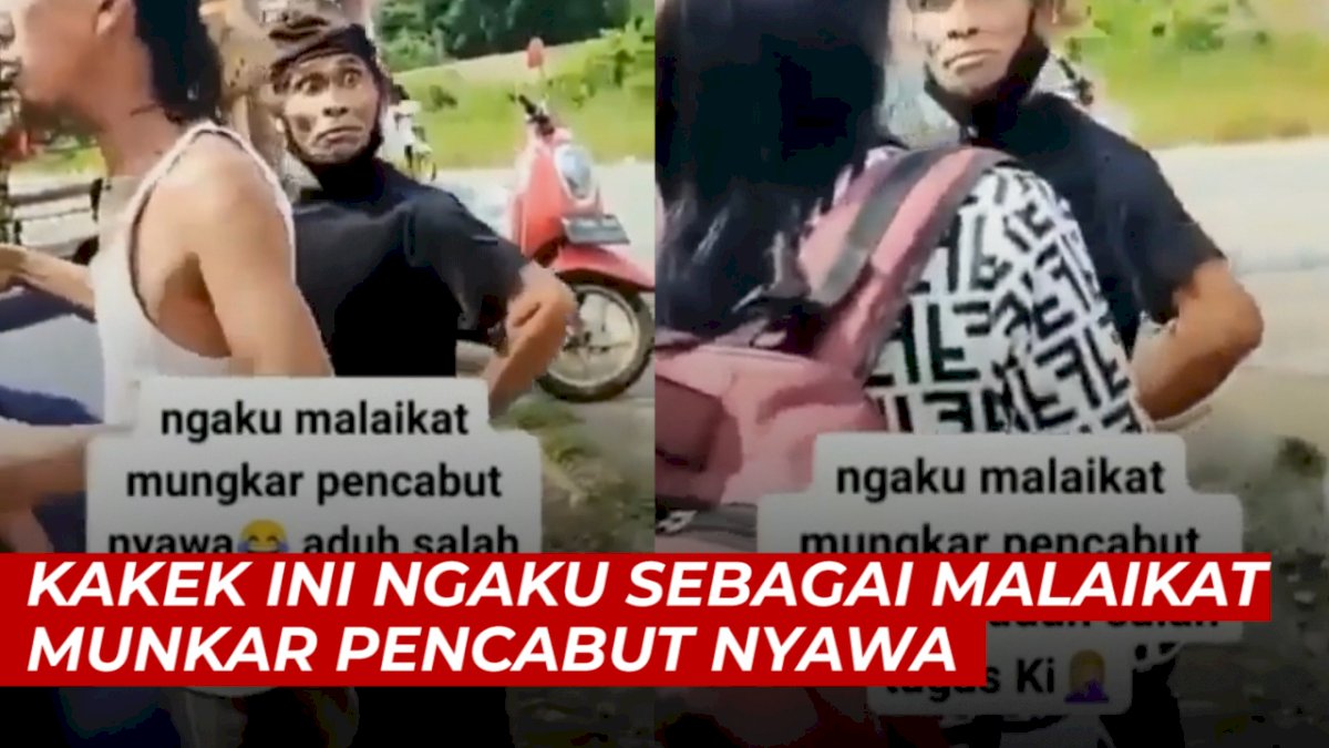 VIDEO: Seorang Kakek Ngamuk, Ngaku Sebagai Malaikat Munkar Pencabut Nyawa