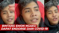 VIDEO: Kena Covid-19, Bintang Emon Ngaku Dapat Endorse dari Covid-19