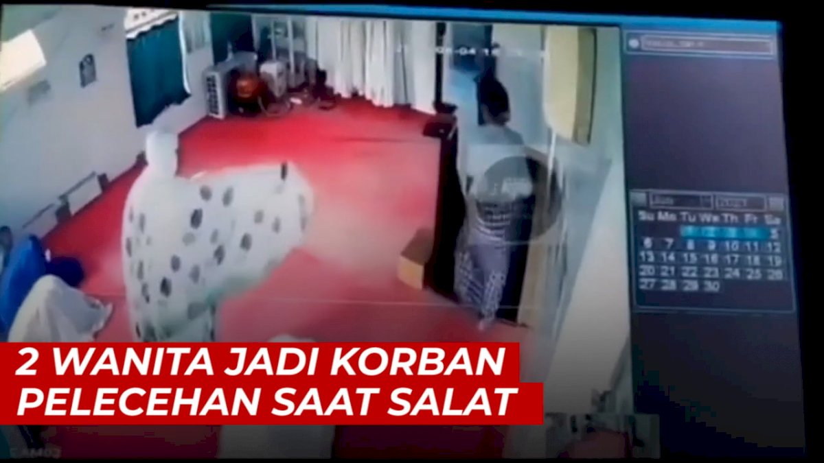 VIDEO: Terjadi Lagi, Dua Wanita Jadi Korban Pelecehan Seksual Saat Salat Asar