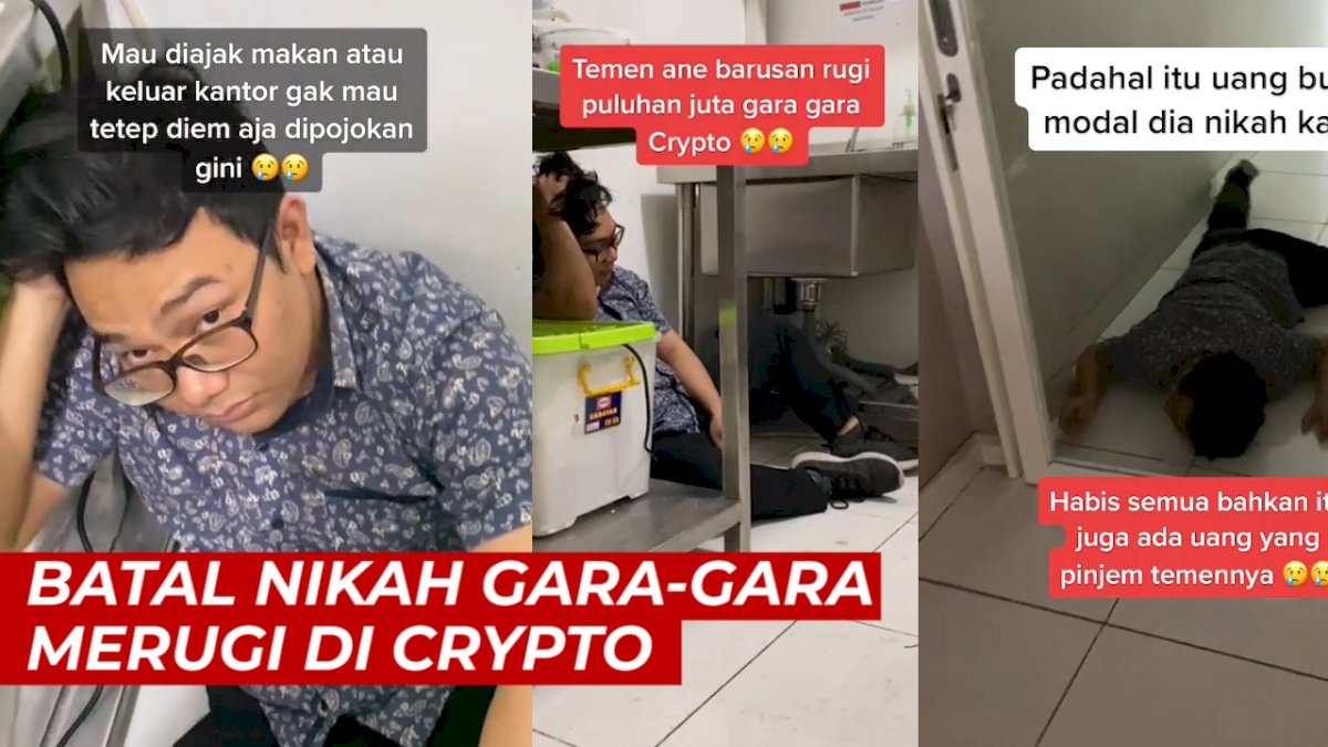 VIDEO: Pria Ini Batal Nikah Gara-gara Merugi di Crypto