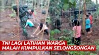 VIDEO: TNI Latihan di Tengah Pemukiman, Warga Malah Kumpulkan Selongsongan Peluru