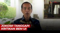 VIDEO: Jokowi Tanggapi Kritikan BEM UI ‘The King of Lip Service’