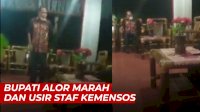 VIDEO: Viral, Bupati Alor Marah dan Usir Staf Kemensos