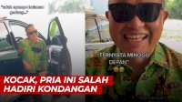 VIDEO: Kocak, Seorang Bapak Salah Hadiri Kondangan