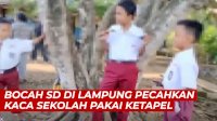 VIDEO: 5 Bocah SD Pecahkan Kaca Sekolah Pakai Ketapel, Lantaran Tidak Naik Kelas