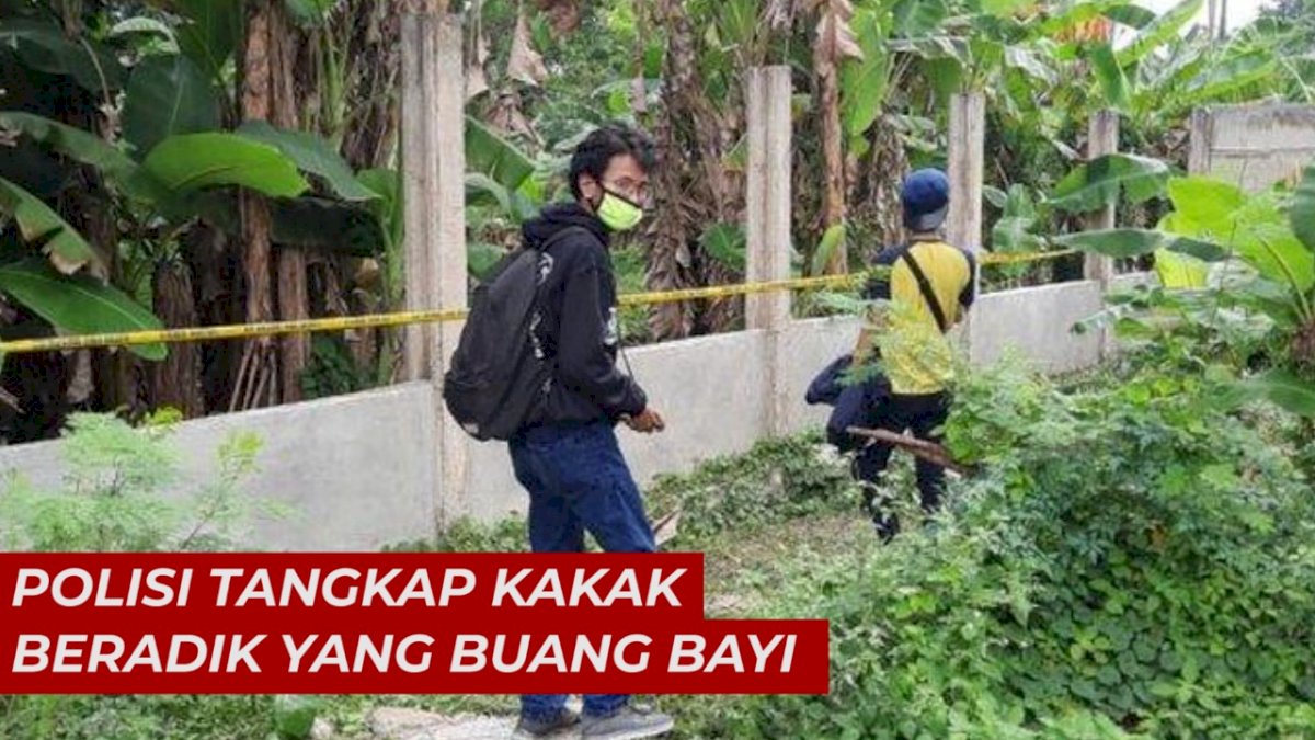 VIDEO: Polisi Tangkap Kakak Beradik yang Buang Bayi Hasil Hubungan Sedarah