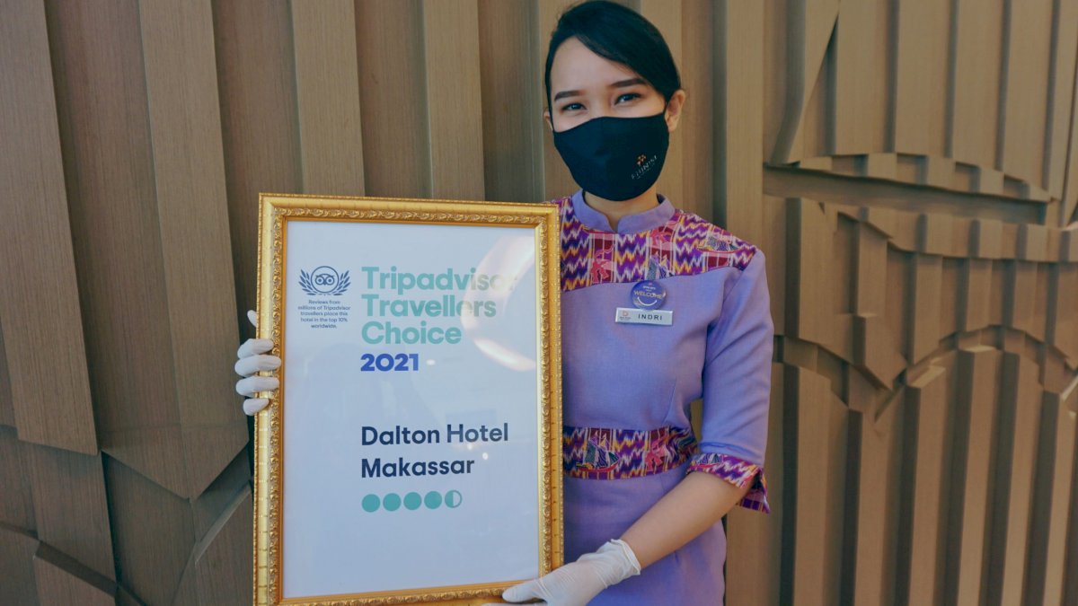 5 Tahun Berturut-turut, Dalton Makassar Raih Travelles Choice Award 