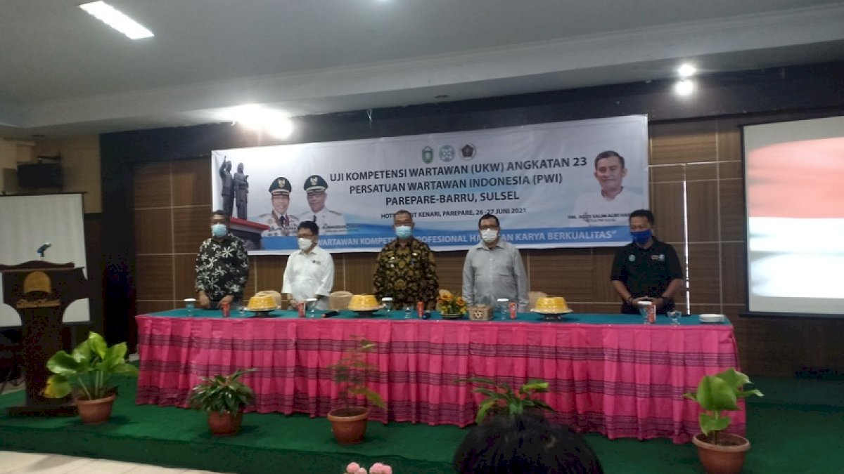 UKW PWI Parepare-Barru, Wawali Harap Wartawan Semakin Profesional