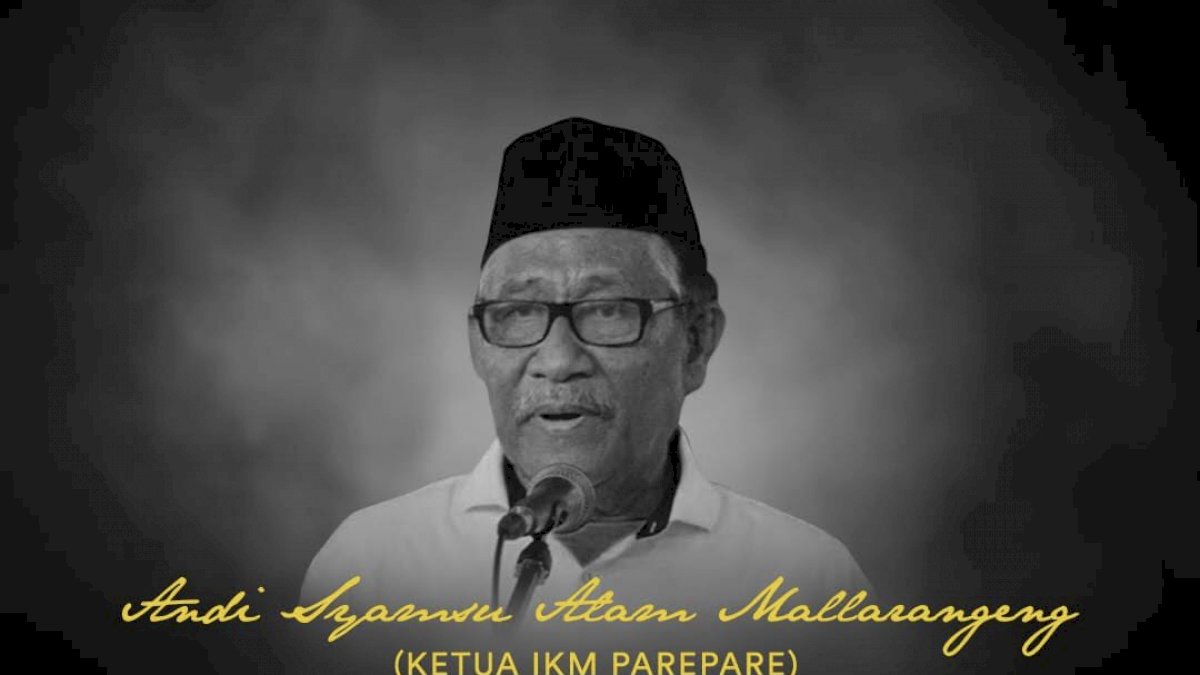 Ketua IKM Parepare Tutup Usia, Taufan Pawe Berduka