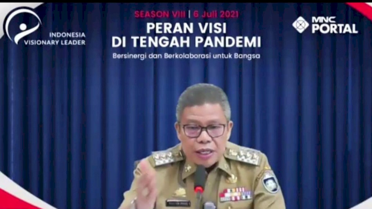 Taufan Pawe Tampil di Indonesia Visionary Leader 2021