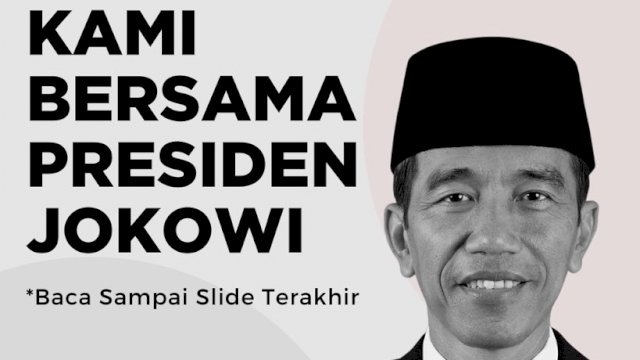 Konten poster kritik BEM Fisip Unpad di twitter.