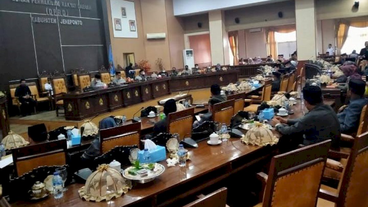 Ini Harapan Bupati Iksan Saat Rapat Paripurna DPRD Jeneponto