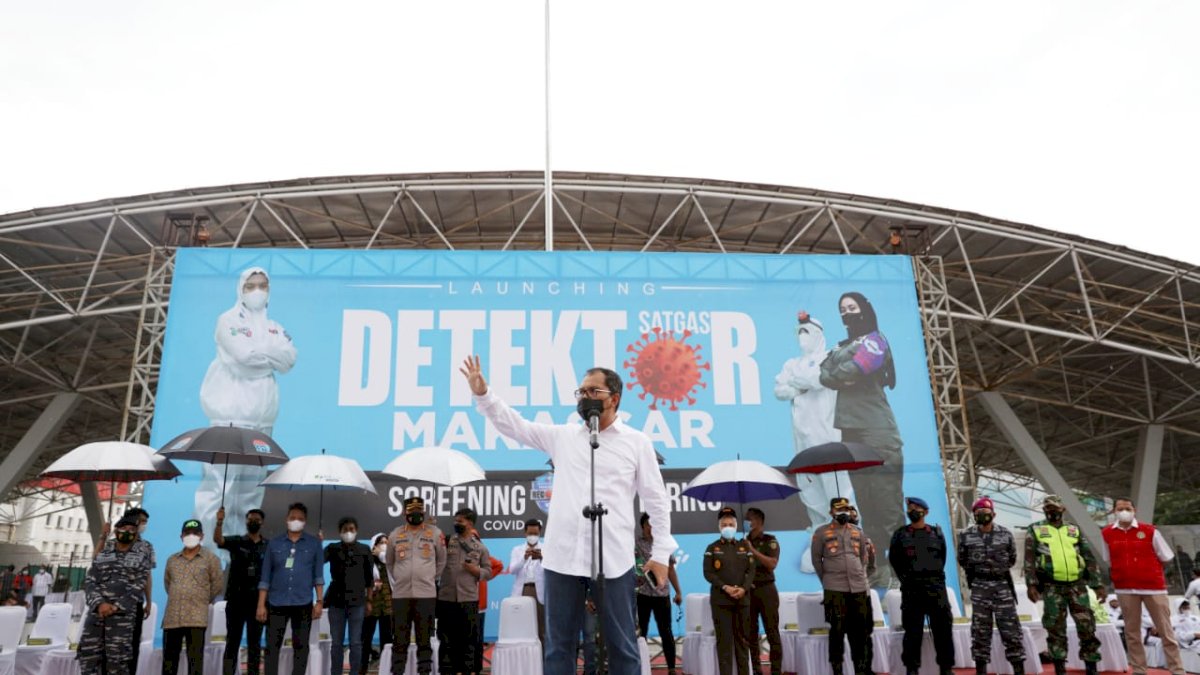 Launching Satgas Detektor Covid, Danny Pomanto Rangkul Semua Pihak