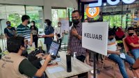 Dukung Makassar Recover, NIPAH dan MaRI Vaksin Massal Karyawan Tenant Bersama Keluarganya