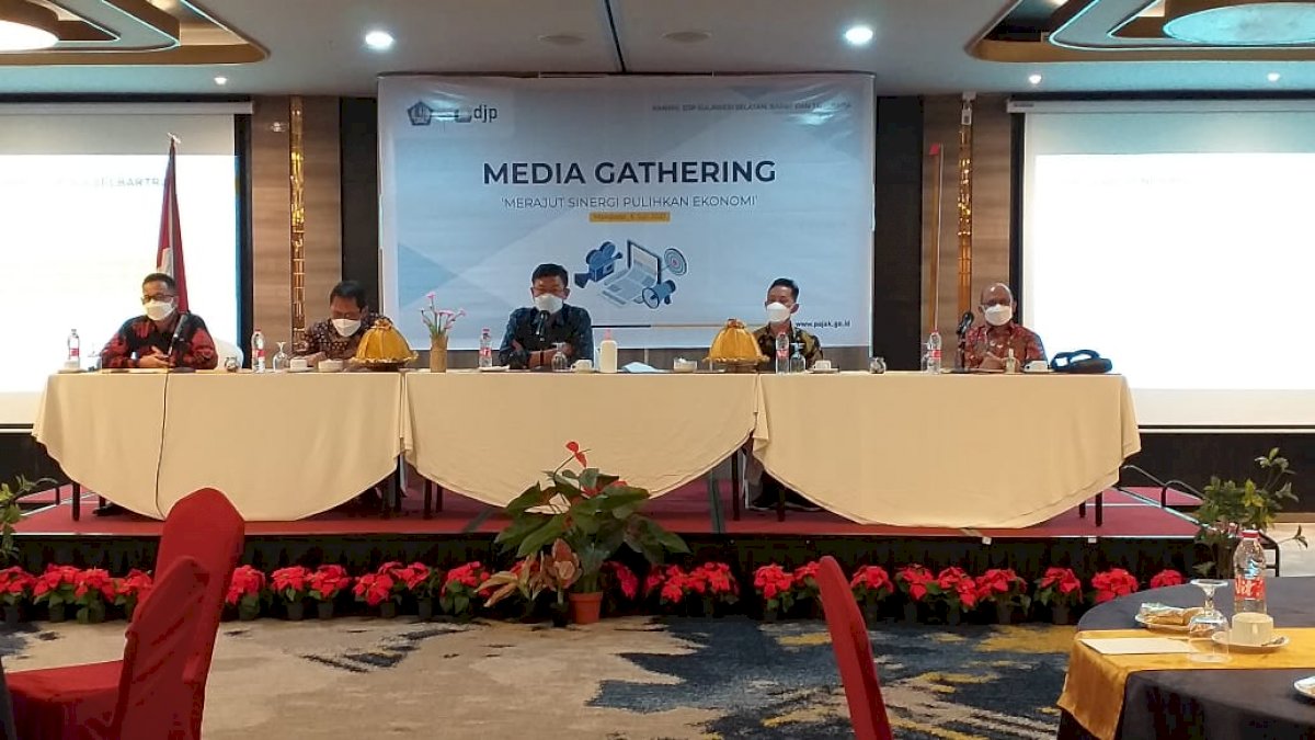 Realisasi Penerimaan Pajak DJP Sulselbartra Semester I 2021 Capai Rp5,62 Triliun