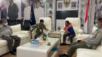 Mentan SYL Bicara Potensi Pertanian Sulsel di Ruang Kerja Syaharuddin Alrif