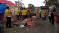 Korban Kebakaran di Bintarore Dapat Santunan dari Golkar Bulukumba