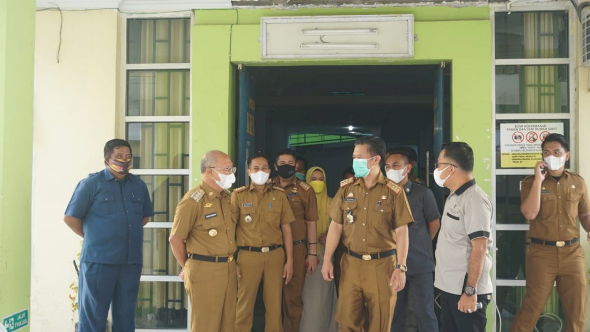 Pastikan Pelayanan di Masa Pandemi Maksimal, Bupati Jeneponto Sidak ke RSUD Latopas