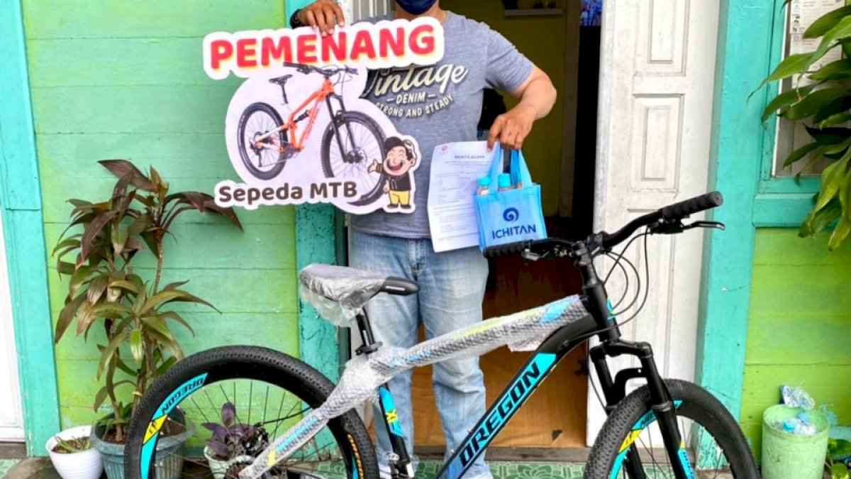 Gadis Asal Makassar Menang Sepeda MTB di Program Ichitan Whatsapp-an