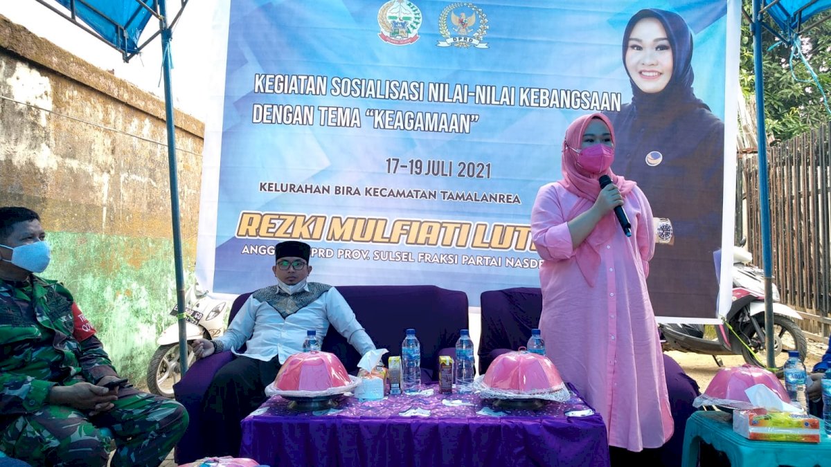 Legislator NasDem Sulsel Ajak Warga Ikut Vaksin dan Taat Prokes Covid-19