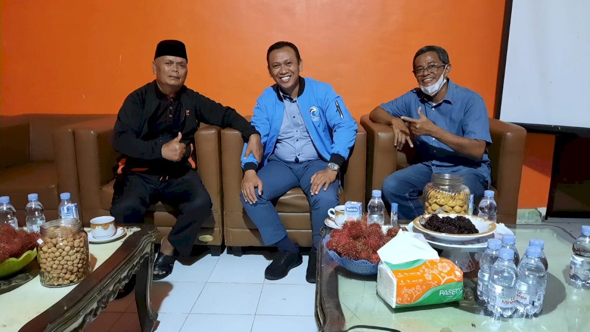 Berkunjung ke Enrekang, Muslimin Bando Sambut Ketua Gelora Sulsel