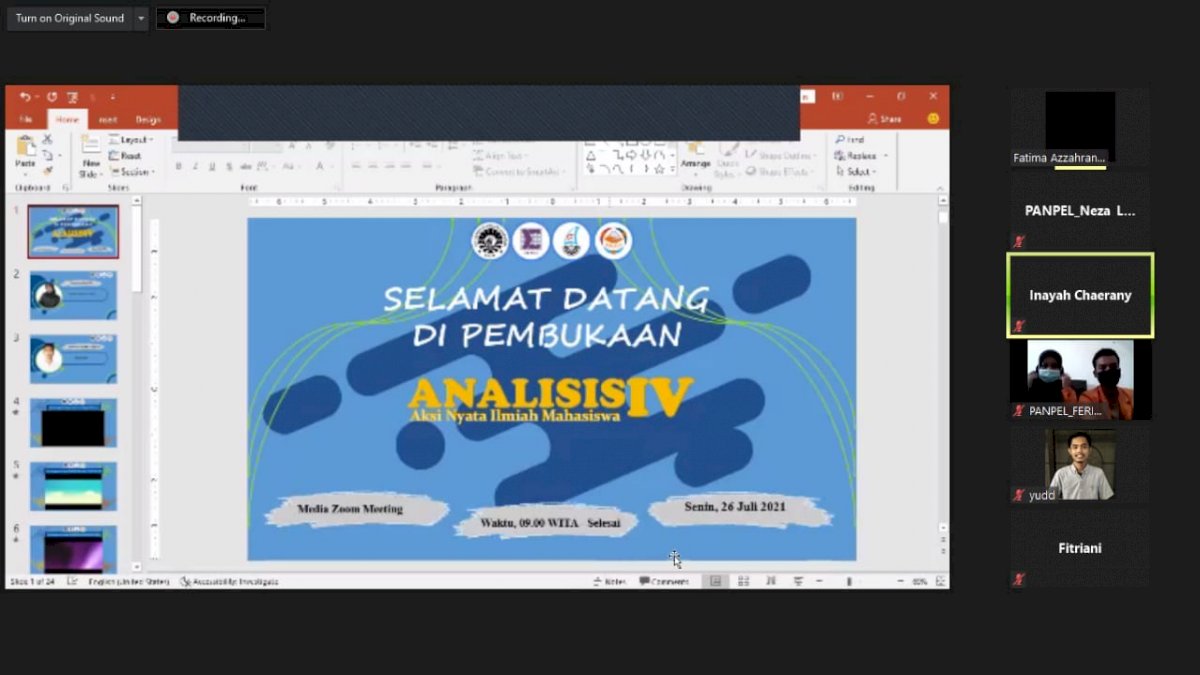 Meski Pandemi, HMPS UNM Tetap Produktif