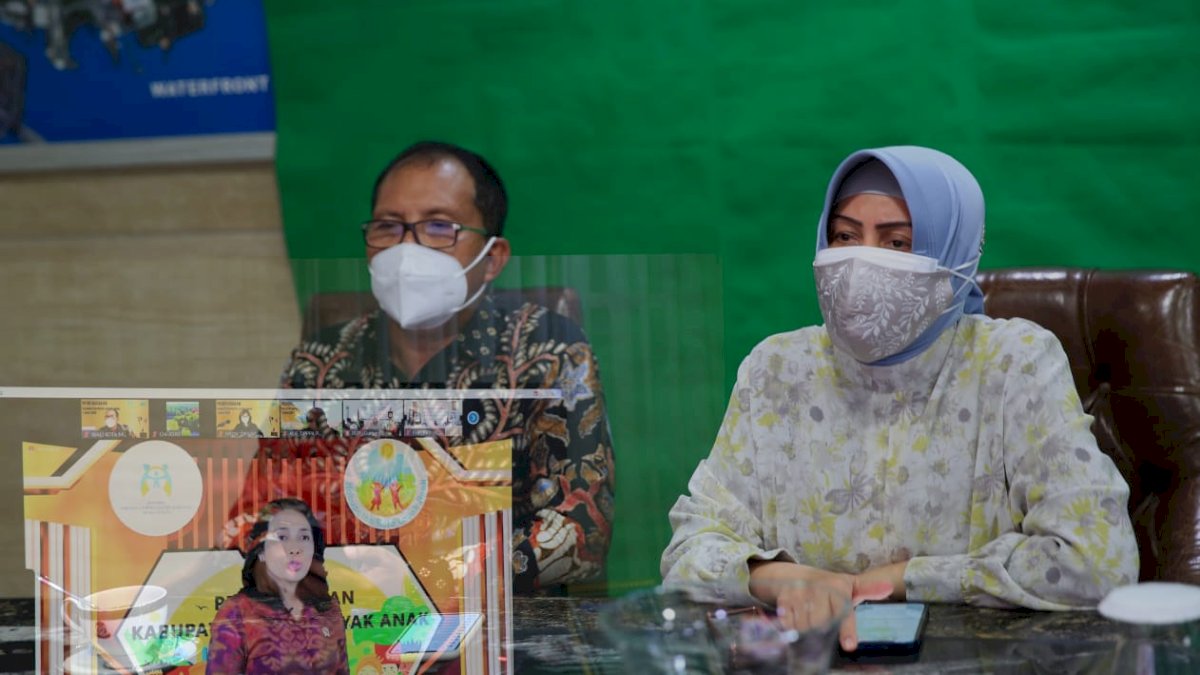Pemkot Makassar Raih Kategori Layak Anak Tingkat Madya Dari Kemen PPPA RI