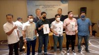 Pengundian Nomor Urut Caketum HIPMI Makassar, Nidal 1, Fadel 2, Hikmah 3