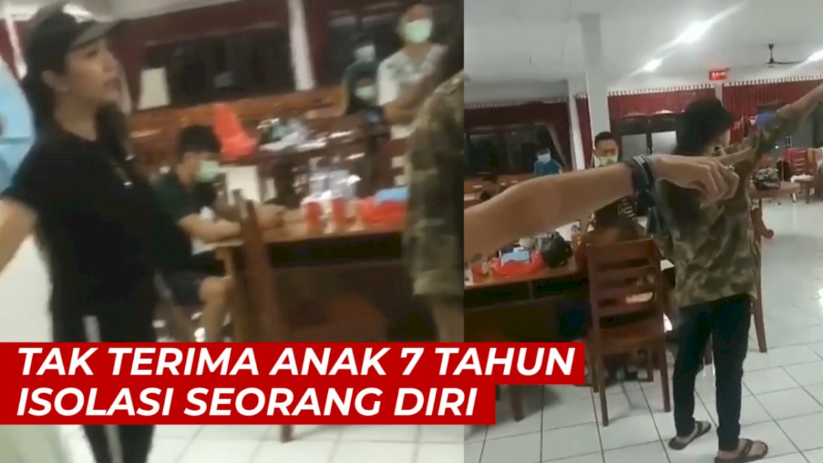 VIDEO: Keluarga Pasien Covid-19 Ngamuk, Tak Terima Anak 7 Tahun Isolasi Seorang Diri