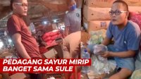 VIDEO: Pedagang Sayur Mirip Banget Sama Sule, Netizen: KW Super