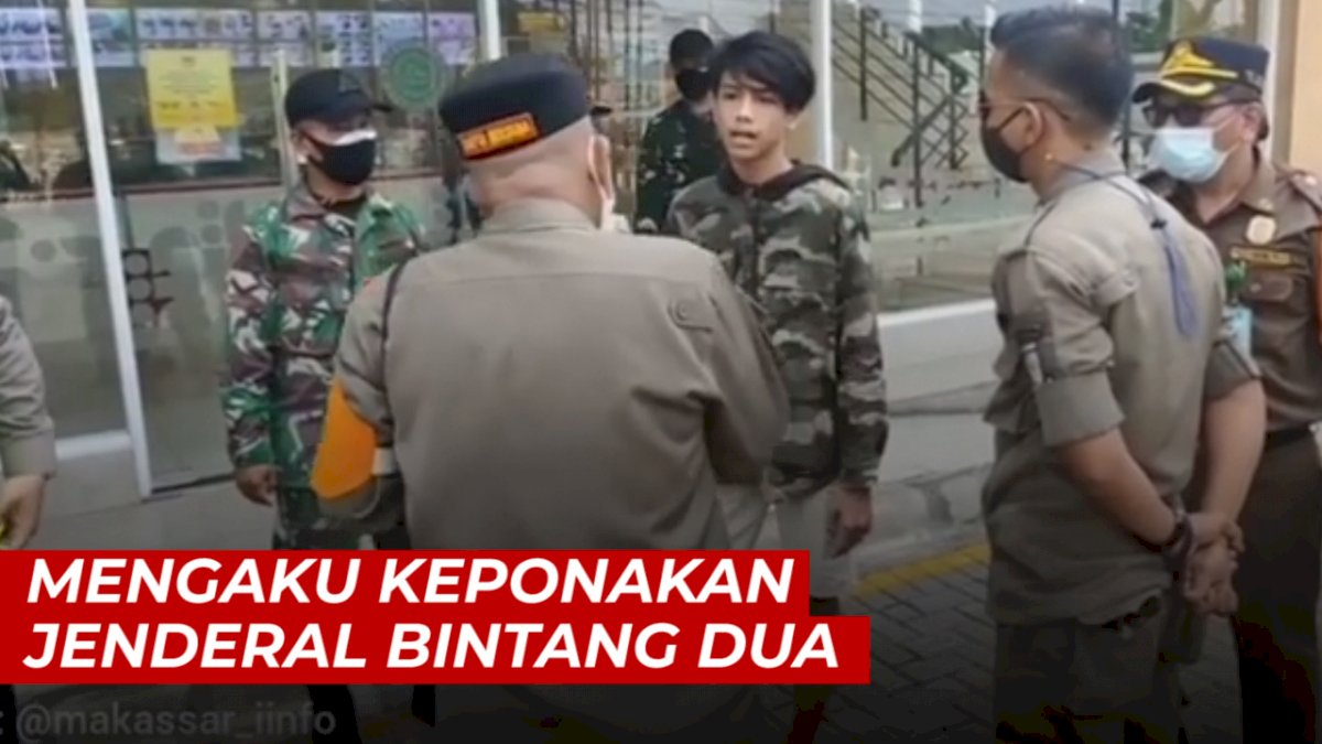 VIDEO: Terjaring Razia Masker, Remaja Ini Mengaku Keponakan Jenderal