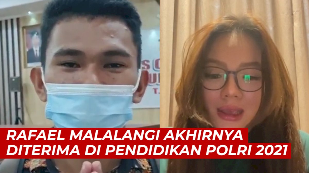 VIDEO: Setelah Viral, Rafael Malalangi Akhirnya Dinyatakan Lulus Seleksi Calon Bintara Polri 2021