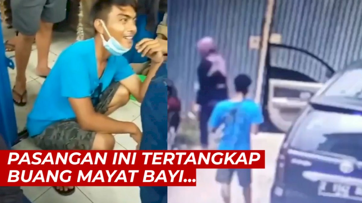 VIDEO: Viral, Pasangan Sijoli Tertangkap Buang Mayat Bayi di Bekasi