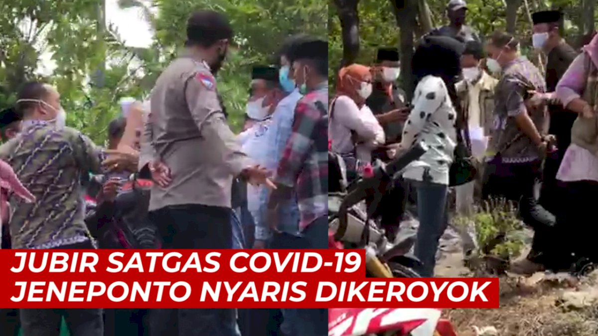 VIDEO: Jubir Satgas Covid-19 Jeneponto Nyaris Dikeroyok, Oknum Lurah Diduga Provokator