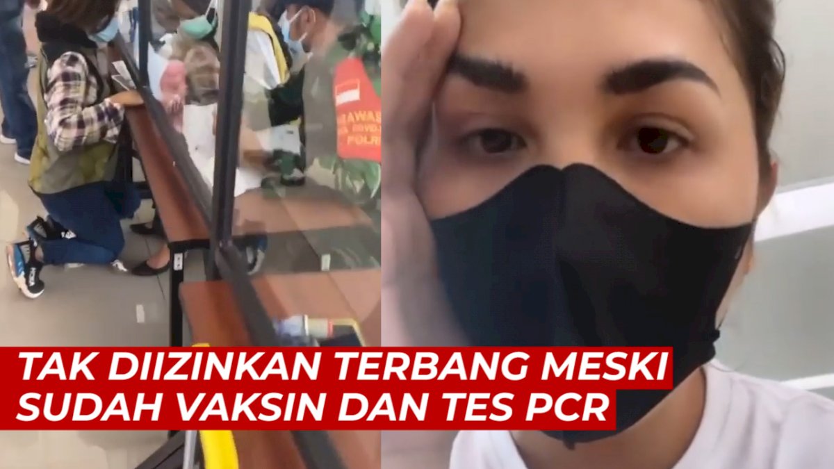 VIDEO: Transgender Gebby Vesta Tak Diizinkan Terbang Meski Sudah Vaksin dan Tes PCR