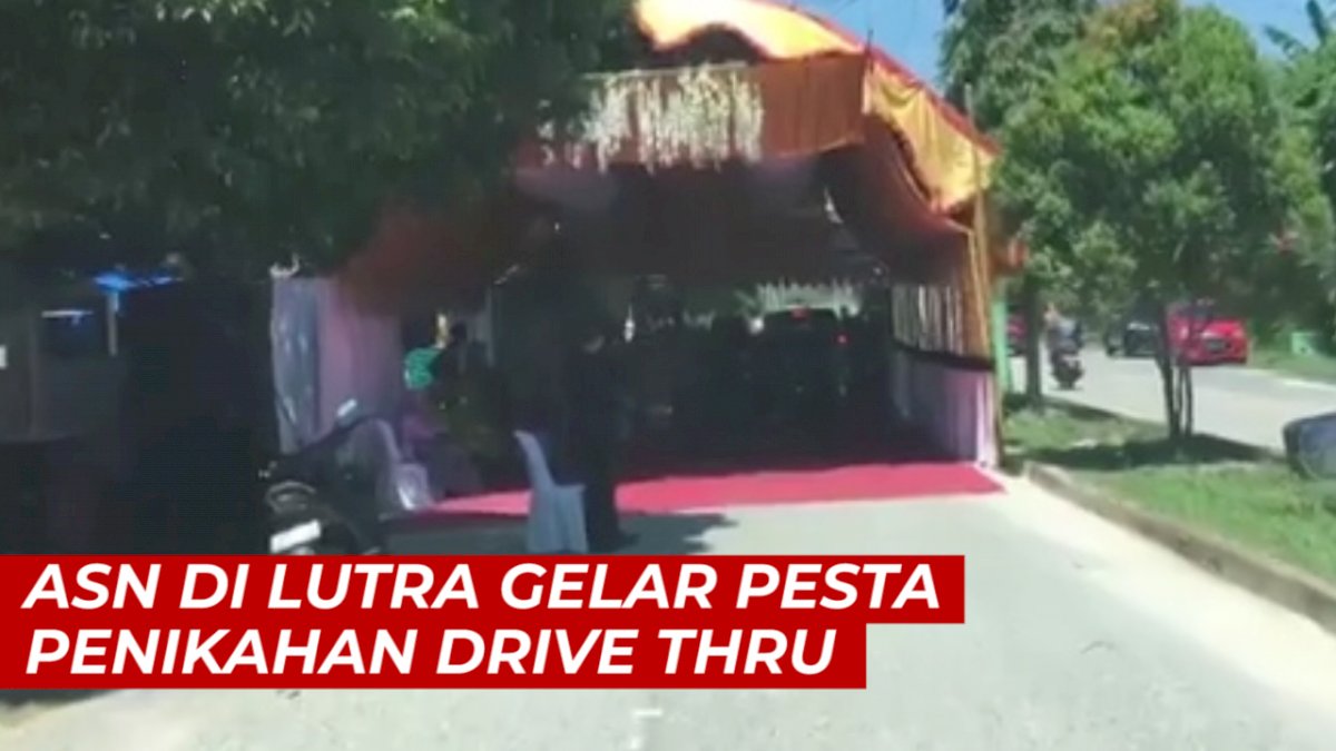 VIDEO: ASN Gelar Pesta Penikahan Drive Thru, Bupati Luwu Utara Beri Apresiasi