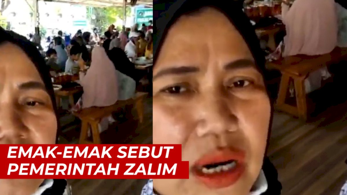 VIDEO: Heboh, Emak-emak Sebut Pemerintah Zalim dan Ngaku Tidak Takut Covid-19