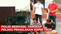 VIDEO: Polisi Berhasil Tangkap Pelaku Pemalakan Sopir Truk di Jakarta
