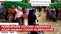 VIDEO: Viral, Perempuan di Madura Gotong Keranda Jenazah ke Kuburan