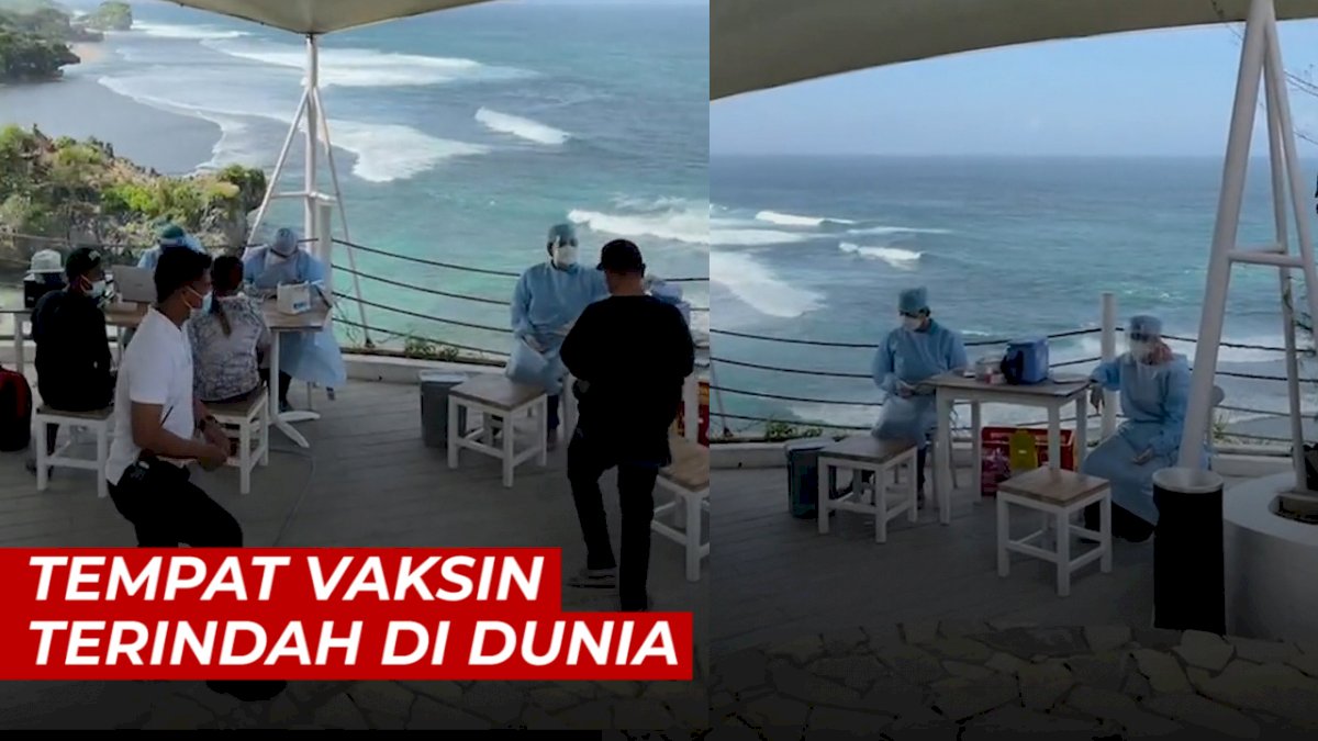 Keren, Tempat Vaksinasi Covid-19 di Yogyakarta Ini Diklaim Terindah di Dunia
