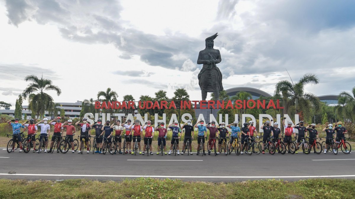 Semarak HUT Kemerdekaan RI, MCC Gowes 76 Kilometer