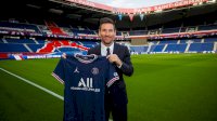 Senyum Sumringah Messi di PSG Usai Tangis Tinggalkan Barcelona