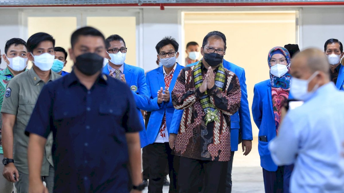 Hadiri Teknik Expo 2021 UIM, Wali Kota Danny Minta Tetap Lestarikan Budaya Makassar