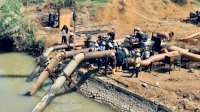 Pasokan Air Baku Mulai Normal Pasca Pompa Suplesy di Sungai Moncongloe Beroperasi